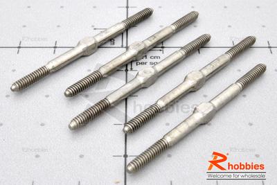 M3X51mm Titanium Alloy Push Rod (5pcs/set)