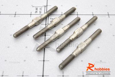 M3X38mm Titanium Alloy Push Rod (5pcs/set)