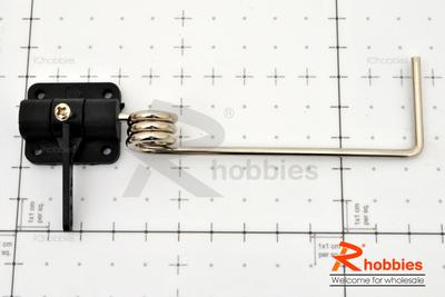 Plastic Mechanical Front Steering Wheel Retracts Î¦3mm x H123mm