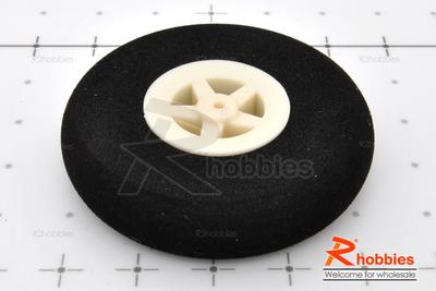 Î¦45xH104mm Plastic Landing Wheel + Solid Sponge Tyre