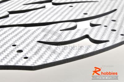 1/10 RC Car TEH-R31 / OTA-R31 3-Belt Carbon Fiber Upgrade Kit - DANCE FIRE (Platinum Style)