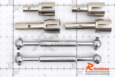 KM HPI Baja 5B 5T Heavy Duty 5mm Driveshaft and Cup Set