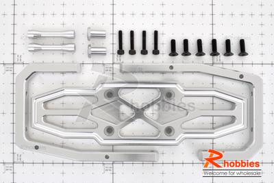 KM HPI Baja 5B 5T SS-Alloy Rear Bumper Set