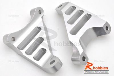 KM HPI Baja 5B 5T SS- Alloy front hub carrier1(Silver)