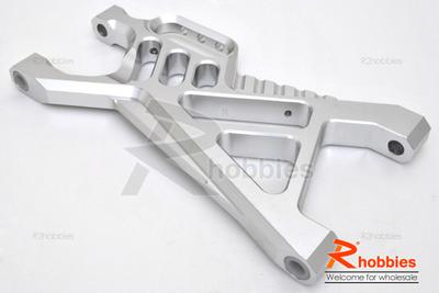 KM HPI Baja 5B 5T SS-Alloy Rear lower control arm (Silver)