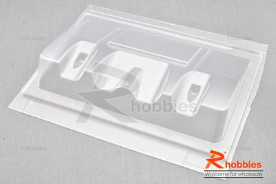 1/10 RC Car PC Plastic Transparent Rear Spoiler