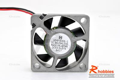 Alloy 0.07A ESC Heat Sink Brushless Motor Fan with Temperature Sensor