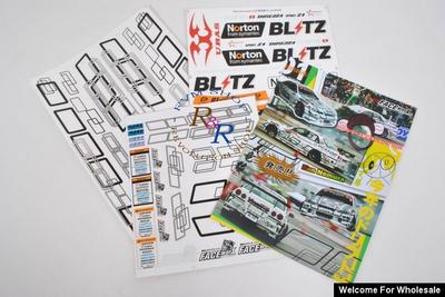 1/10 Ken Nomura 2009 D1 GRAPHIC Self Adhesive Decals