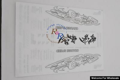 1/10 Japanese Charge Speed Self Adhesive Decals