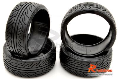 1/10 RC Car T-DRIFT BRIDGESTONE POTENZA RE-01R DRIFT Tyres / Tires (4pcs)