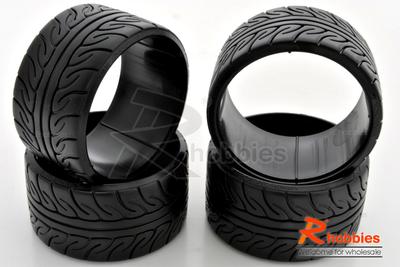 1/10 RC Car #4429 LP35 T-DRIFT YOKOHAMA ADVAN NEOVA AD08 DRIFT Tyres / Tires (4pcs)