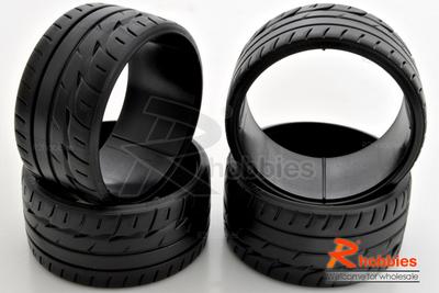 1/10 RC Car #33469 LP32 T-DRIFT BRIDGESTONE POTENZA RE-11 DRIFT Tyres / Tires (4pcs)