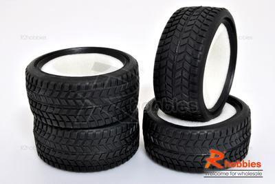 1/10 RC Car Vintage Performance Tire 26mm (4pcs) Soft