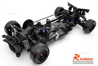 1/10 RC TEH-R31/ OTR-R31 EP 3-Belt Drive Drift Car Carbon Fiber Chassis Scorpion Upgraded Assembled Kit