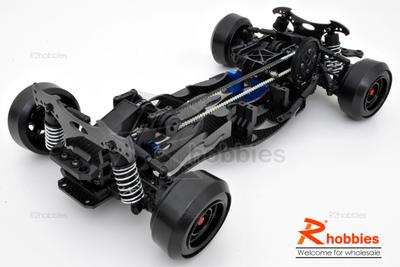 1/10 RC TEH-R31 / OTR-R31 EP 3-Belt Drive Drift Car Carbon Fiber Chassis DANCE FIRE Upgraded Assembled Kit