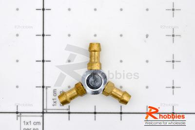 RC Boat Î¦5.0mm 3-Way Water Tube Connector