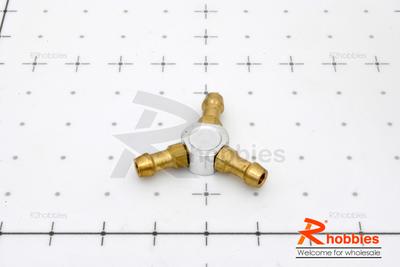 RC Boat Î¦5.0mm 3-Way Water Tube Connector