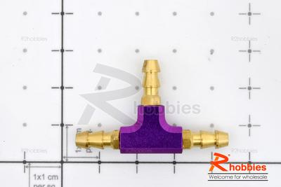 RC Boat Î¦5.0mm 3-Way T-Shape Water Tube Connector