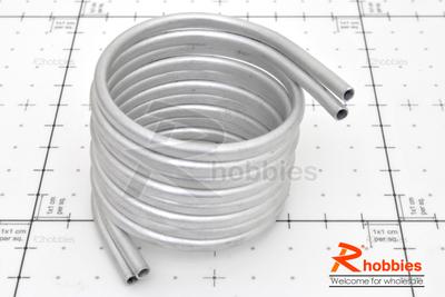 RC Boat Aluminium Î¦48mm x L520 x W500mm 750 Motor Water Cooling Coil