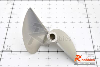 Î¦6.35 x Î¦75mm RC EP Boat CNC Aluminum Slotted Propeller