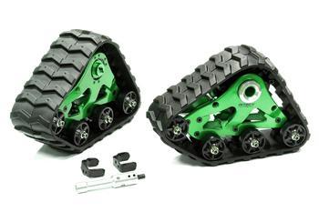 Integy Front Snowmobile/Sandmobile Conversion Stampede/Slash 4x4 Green INTT8632GREEN