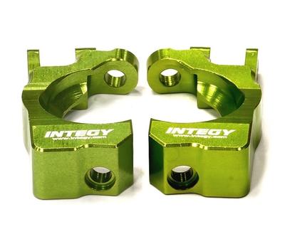 Integy T3 Castor Block 1/10 Stampede/Slash 4x4 (2) INTT8591GREEN