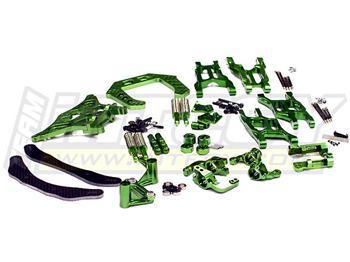 Integy Billet Machined Type II Conv Kit 1/10 Slash INTT8013GREEN