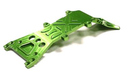 Integy Billet Machined Front Skid Plate Green T/E-Maxx INTT4083GREEN