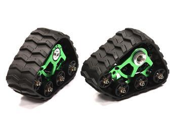 Integy Snowmobile/Sandmobile Conversion 1/16 E-Revo Green INTT3546GREEN