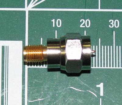 F-Male to SMA Female Adapter