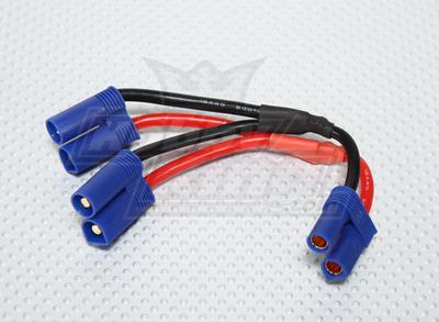 EC5 Battery Harness 12AWG for 2 Packs in Parallel