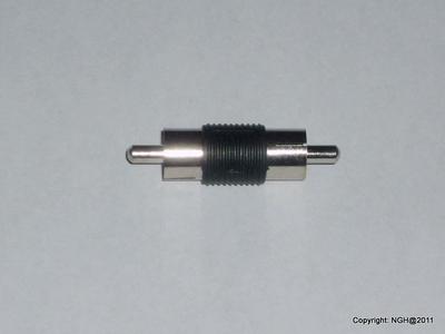 RCA Male to Male Adaptor