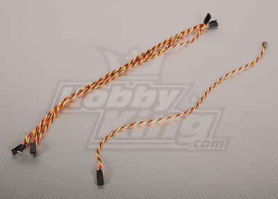 Twisted 45CM Servo Lead Extention (JR) 22AWG (5pcs/bag)