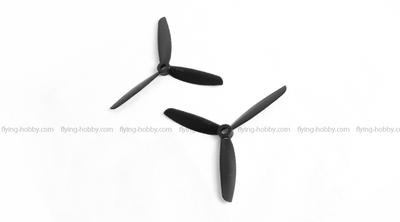 Multi Flyer 3 Blades Prop 8 inch - Black