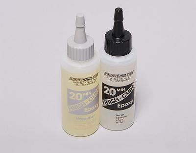 Finish-Cure 20 Min Epoxy Glue 4.5 oz