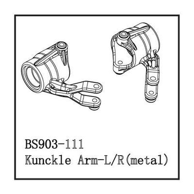 Redcat Racing Cast Aluminum Steering Knuckle Left/Right REDBS903-111