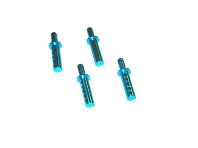 Redcat Racing Blue Aluminum Body Mount 4pcs RED08047B