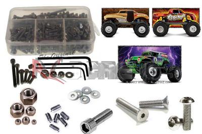 RC Screwz Traxxas Monster Jam Series - Stainless Steel Screw Kit RCZTRA045