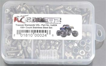 RC Screwz Stainless Steel Screw Kit Stampede VXL RCZTRA024