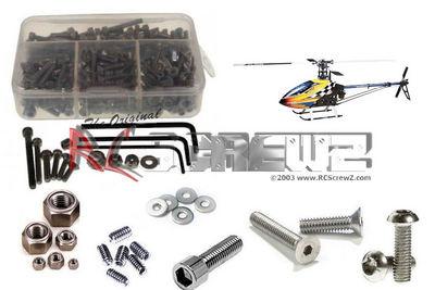 RC Screwz Align 450 Sport V2 Stainless Steel Screw Kit RCZALG016