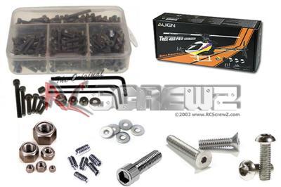 RC Screwz Screw Set: T-REX 450 Pro RCZALG008