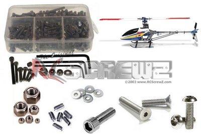 RC Screwz Align TRex 450 SE V2 Stainless Steel Screw Kit RCZALG003