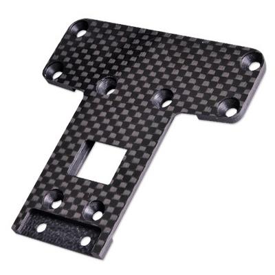 Racers Edge Carbon Fiber Rear Chassis Plate (ball diff) Pro2 SC RCETU0239