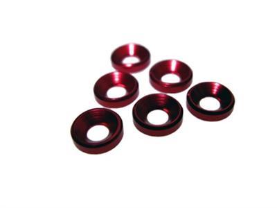 Racers Edge 4mm Flat Head Washer RCE10210R