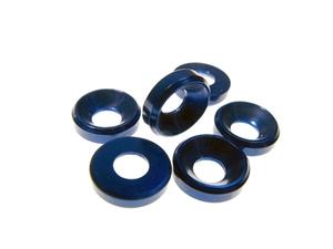 Racers Edge 3Mm Alum Concave Flat Head Washer RCE10200B