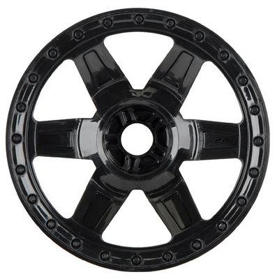 Pro-Line Desperado 3.8" Black 1/2" Offset 17mm Wheels PRO273303