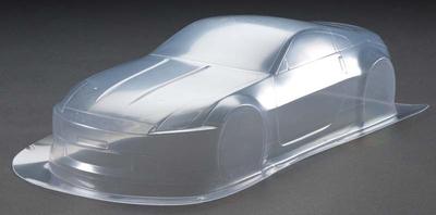 Thunder Tiger Clear Nissan 350Z Body w/Decal Sparrowhawk VX/DX TTRPD8287