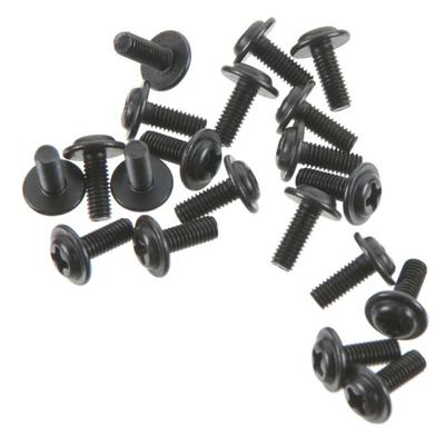 Thunder Tiger Button Head w/Washer Machined Screw 3x8mm (20) TTRPD9186