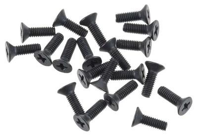 Thunder Tiger Flat Head Machined Screw 2.5x8mm (20) TTRPD7943