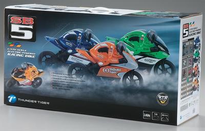 Thunder Tiger SB5 RTR Motorcycle BL 2.4G IFHSS 1/5 Green TTR6575-F272